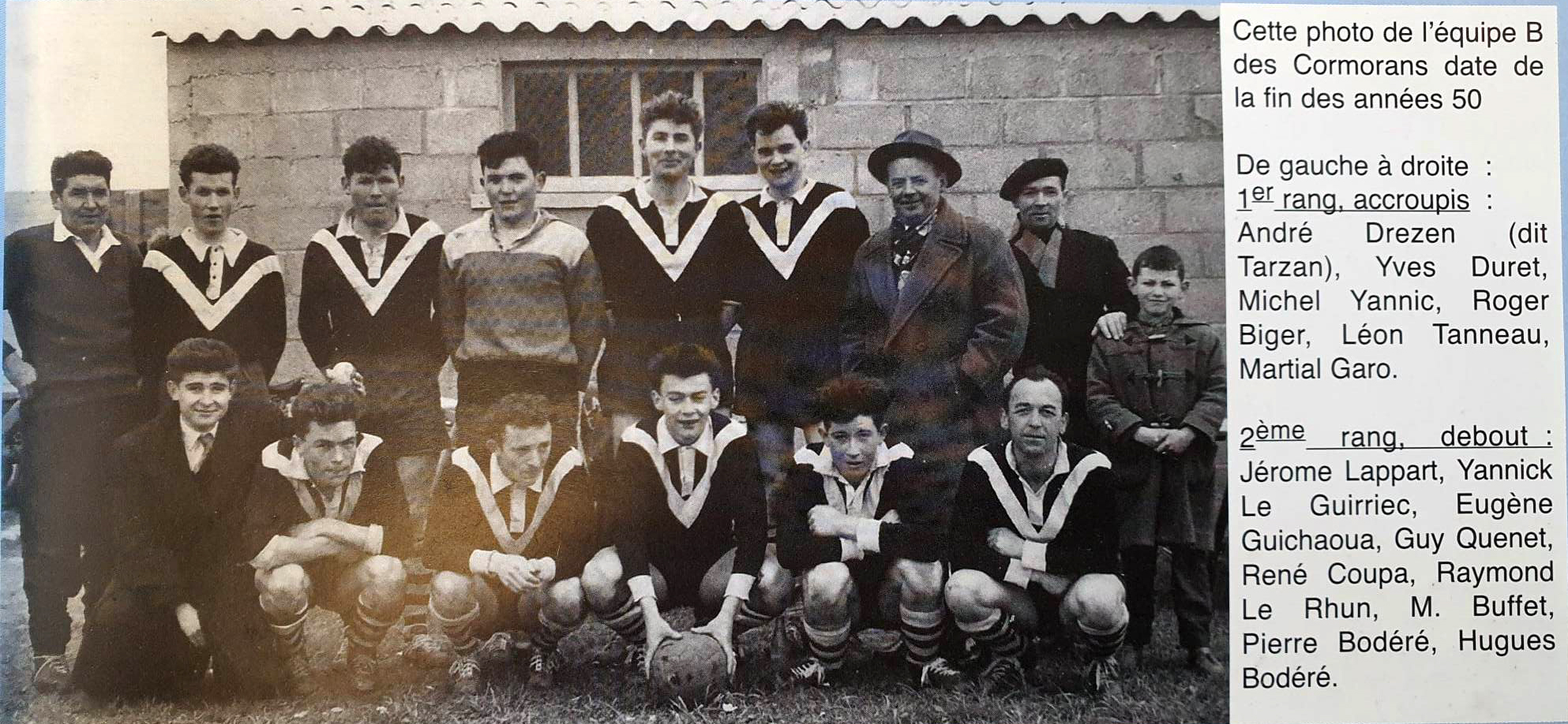 Equipe B de la fin des années 60